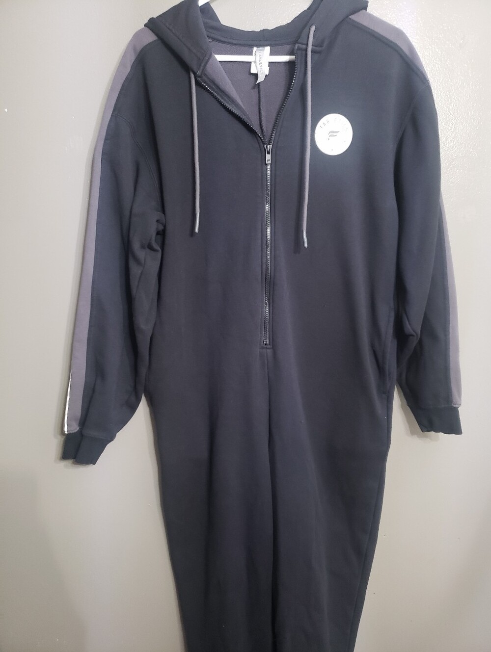 Fabletics Womens Fleece Hooded One Piece Zip Up Size Small